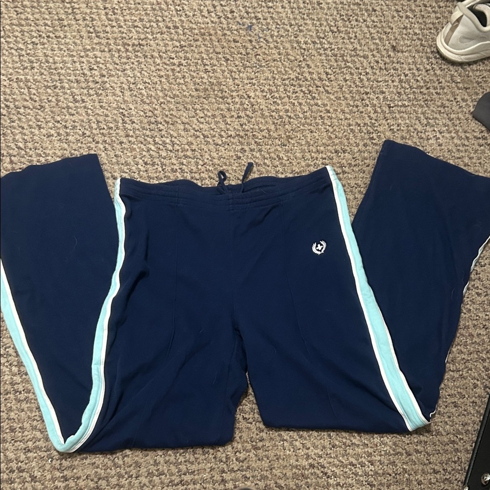 No Boundaries Navy Blue Wide Leg Pants